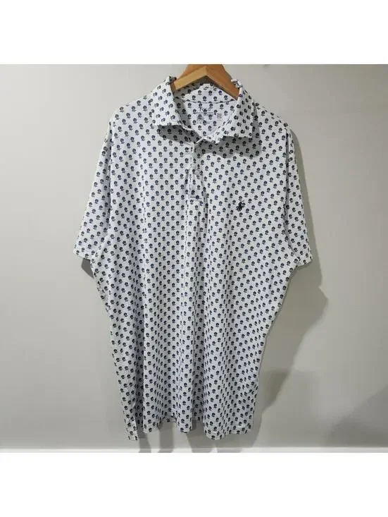 Polo Ralph Lauren Performance Stretch Floral Flower All Over Golf Mens XLT - Picture 2 of 6